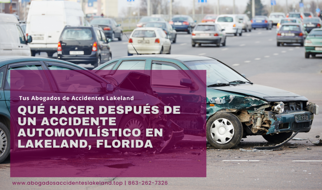 derechos tras accidente de auto Lakeland