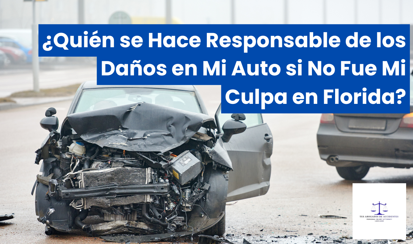 quién paga los daños de mi carro si no fue mi culpa