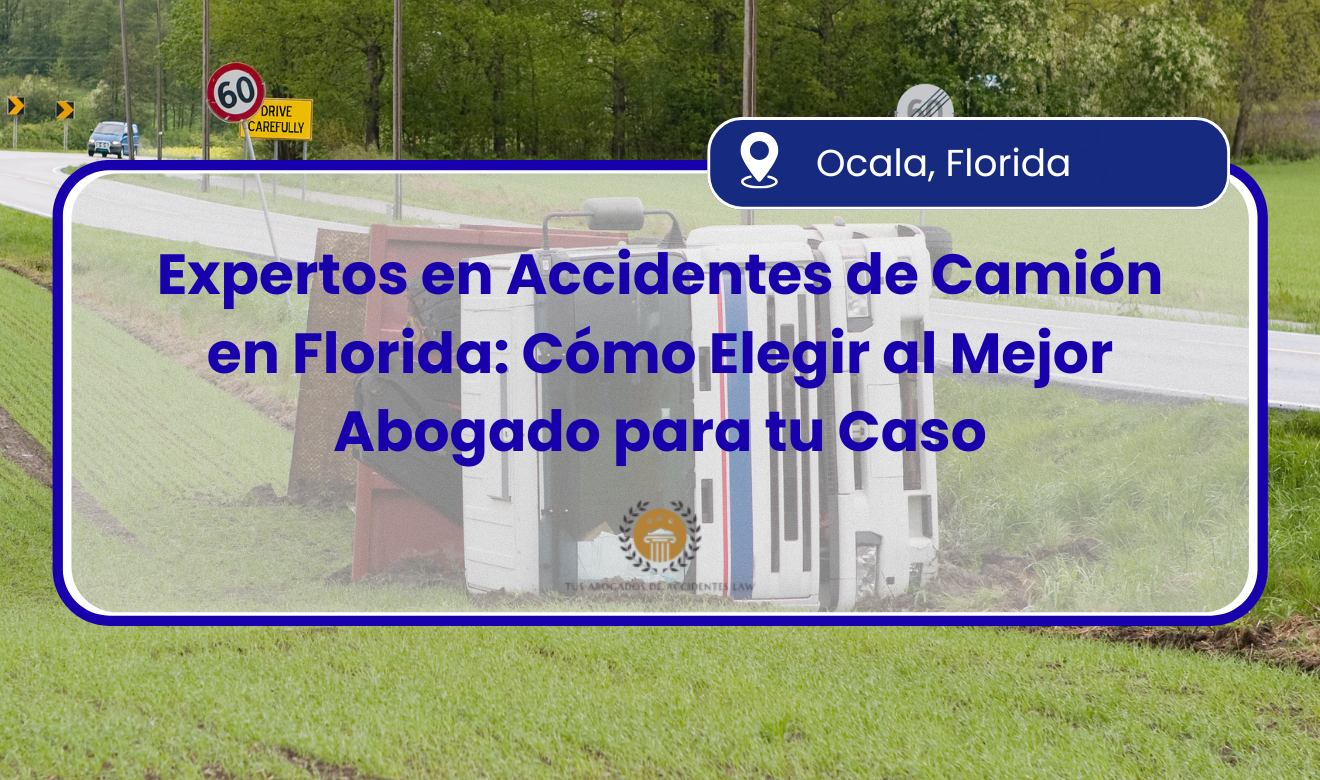 abogados especialistas en accidentes de camión en Florida