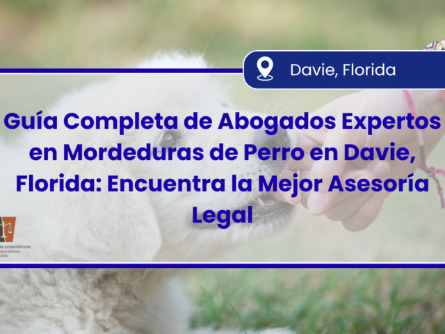 Abogados Expertos en Mordeduras de Perro en Lakeland, Florida: Protegiendo Tus Derechos y Obteniendo Compensación